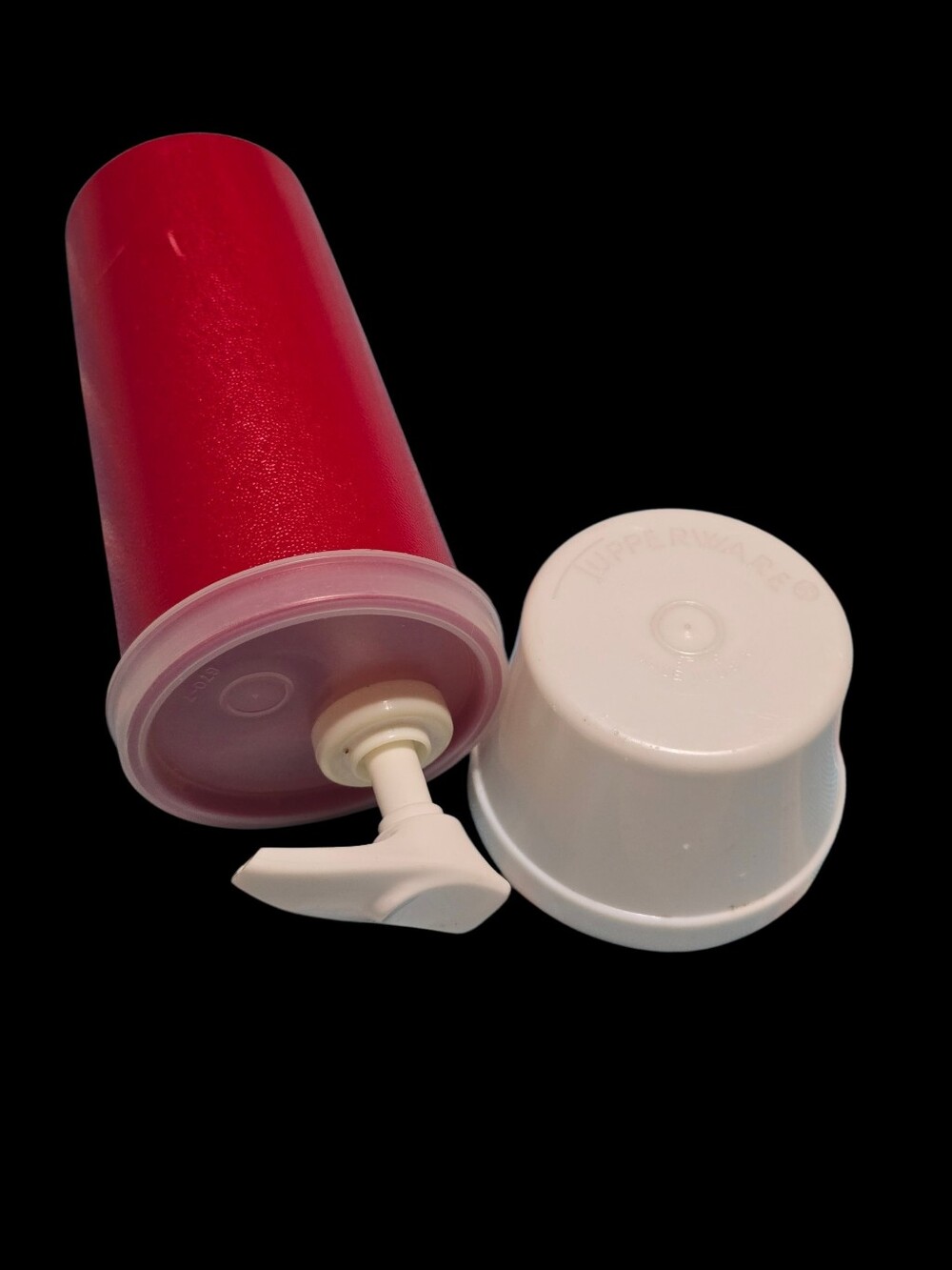 Vintage | Tupperware Red Ketchup Dispenser